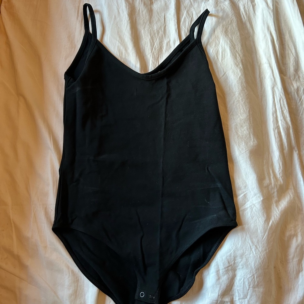 GAP Black Scoopneck Bodysuit